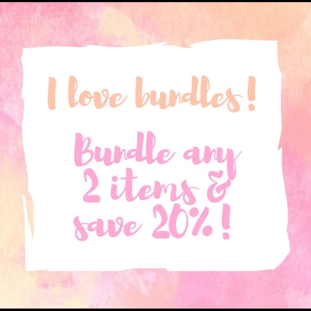 20% discount on bundles of two or more!